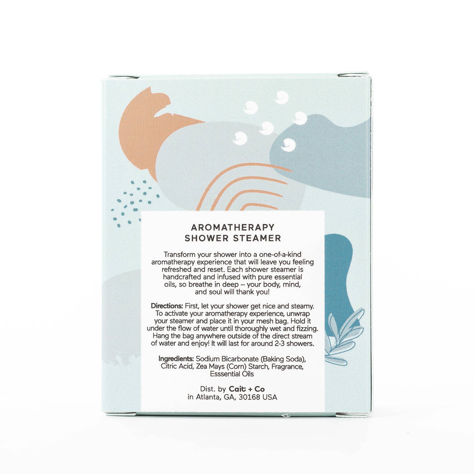 Cait + Co - Wholesale Shower Steamer/Bomb - Luxe Sea Salt + Grapefruit Shower Steamer Fizzy Bomb3
