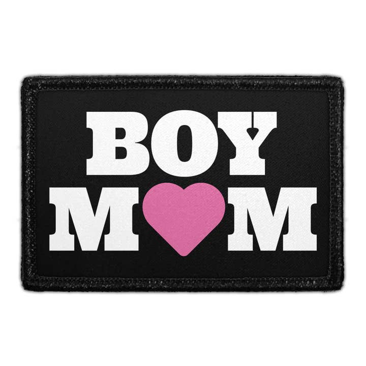 Boy Mom - Aftagelig Patch for engroshandel hos Pull Patch