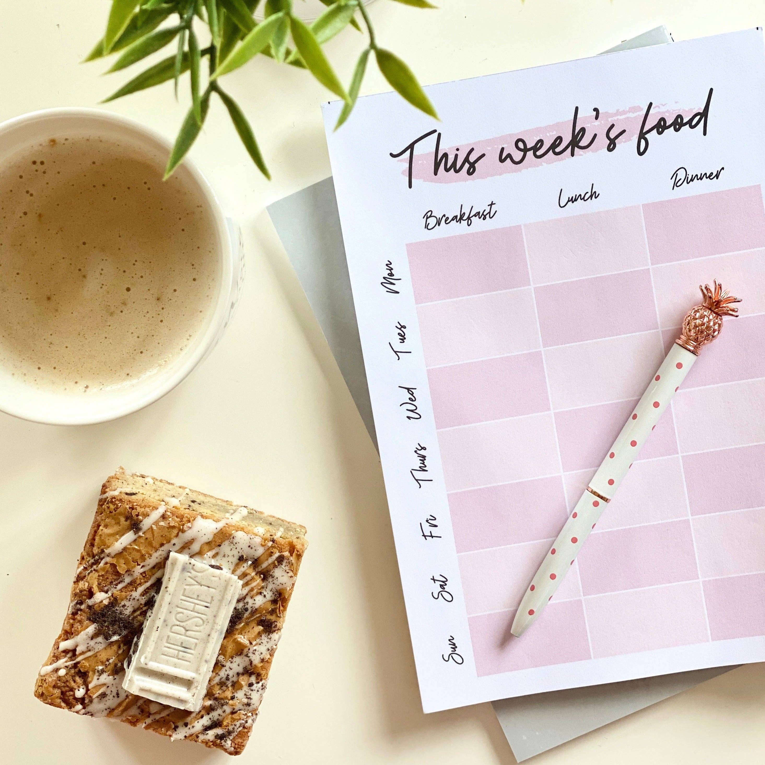Short Stuff – wholesale Planner – Magnetic A5 Meal Planner0