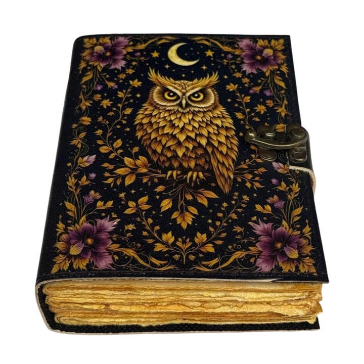 Owl Leather Celtic Journal Travel Notebook Diary Cover Book for wholesale by Billion Brothers