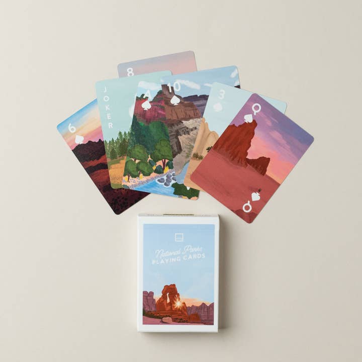 Slightly Stationery - Wholesale Playing Cards - National Parks Playing Cards1