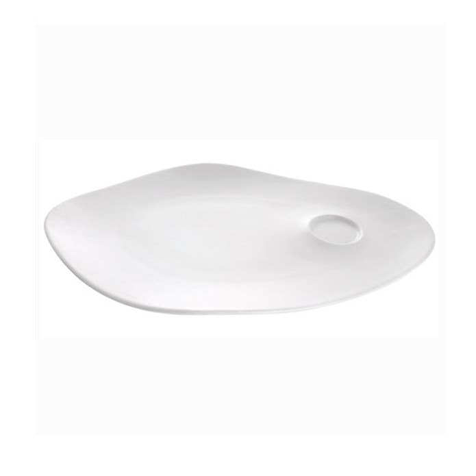 PLATEAU GOURMAND WAVE 31CM pour la vente par Catalonia Plates, Inc.
