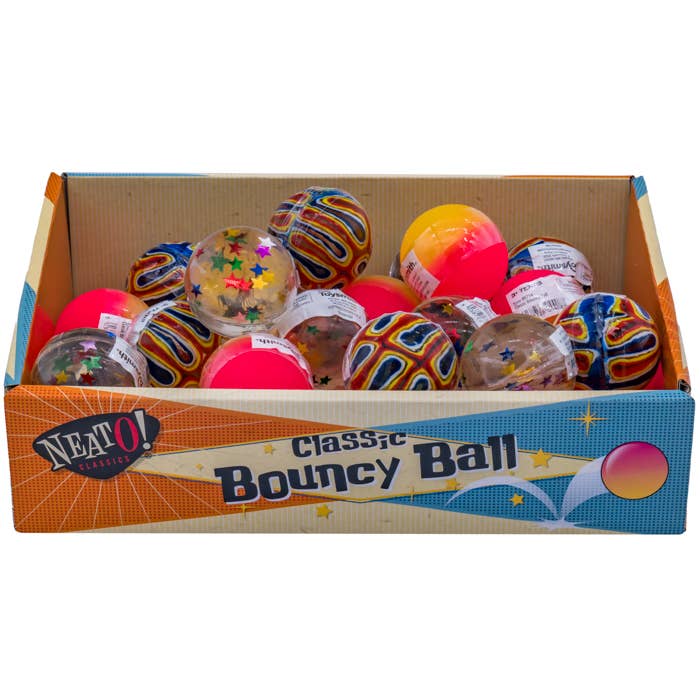 Toysmith - Wholesale Classic Toy - Kids - Neato! Classic Bouncy Ball- Retro Classic