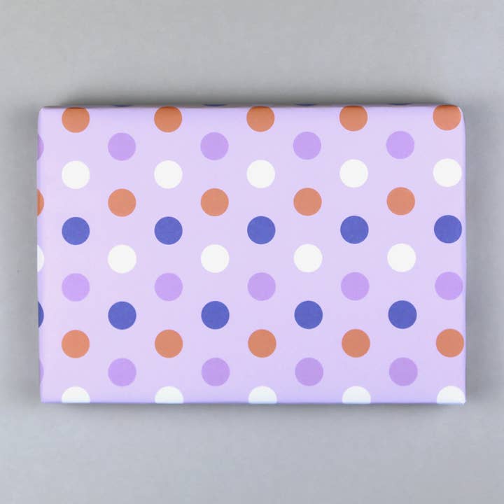 Dora dots wrapping paper for wholesale by Kunst an Papier