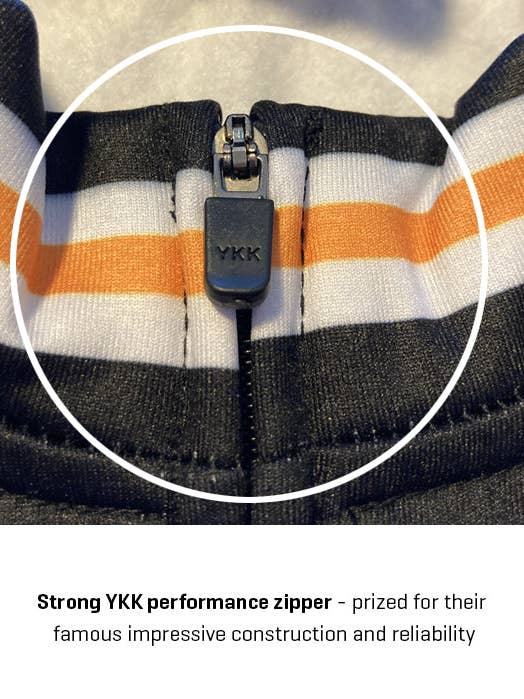 REDTED – wholesale Athletic jacket – Men′s – Retro Winter Cycling Jacket Molteni (FLEECE) - Orange REDTED5