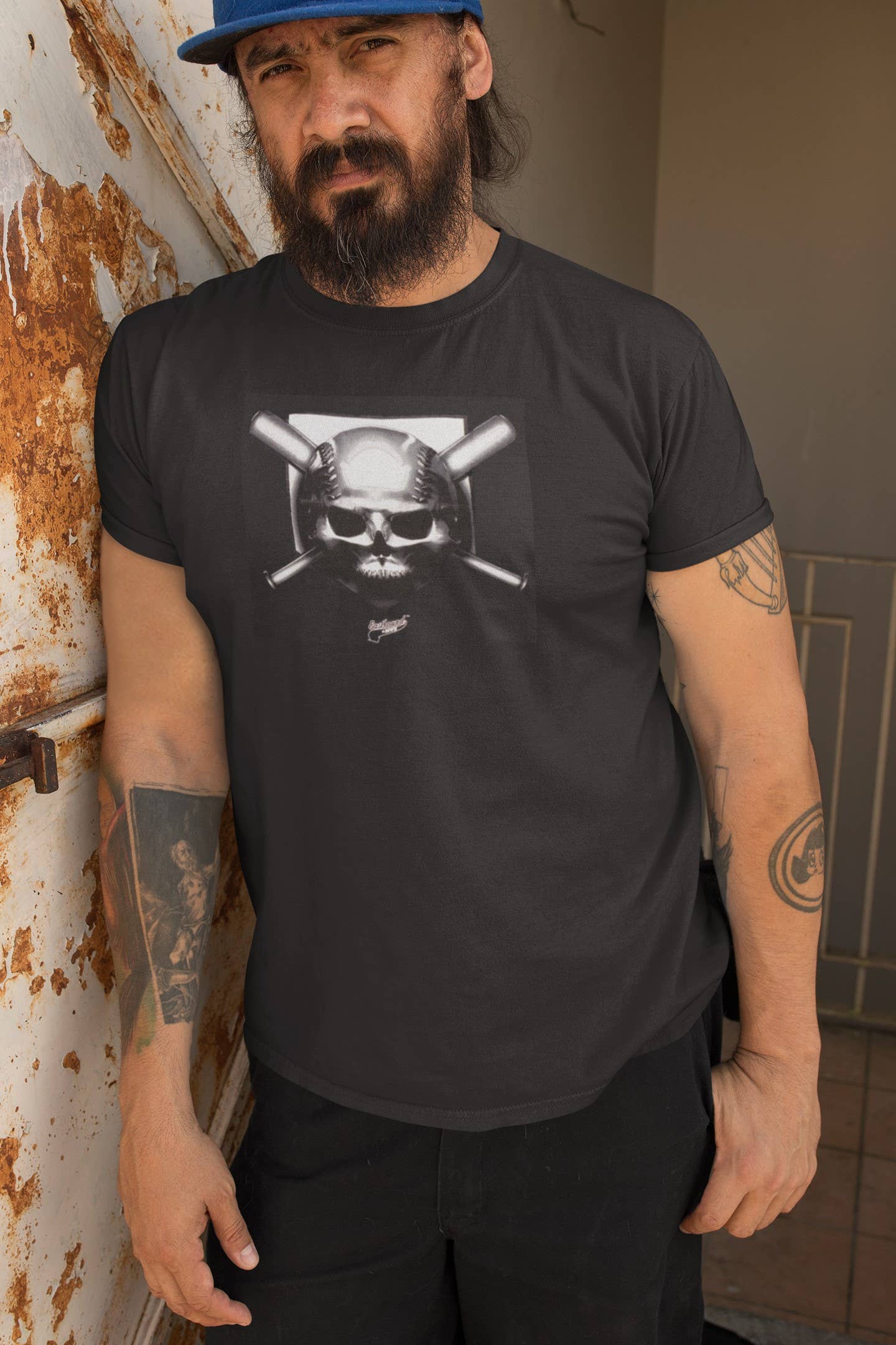 Official Store – Großhandel T-Shirt mit Siebdruck – Herren – Eastbound & Down - Chrome-Logo Herren T-Shirt3