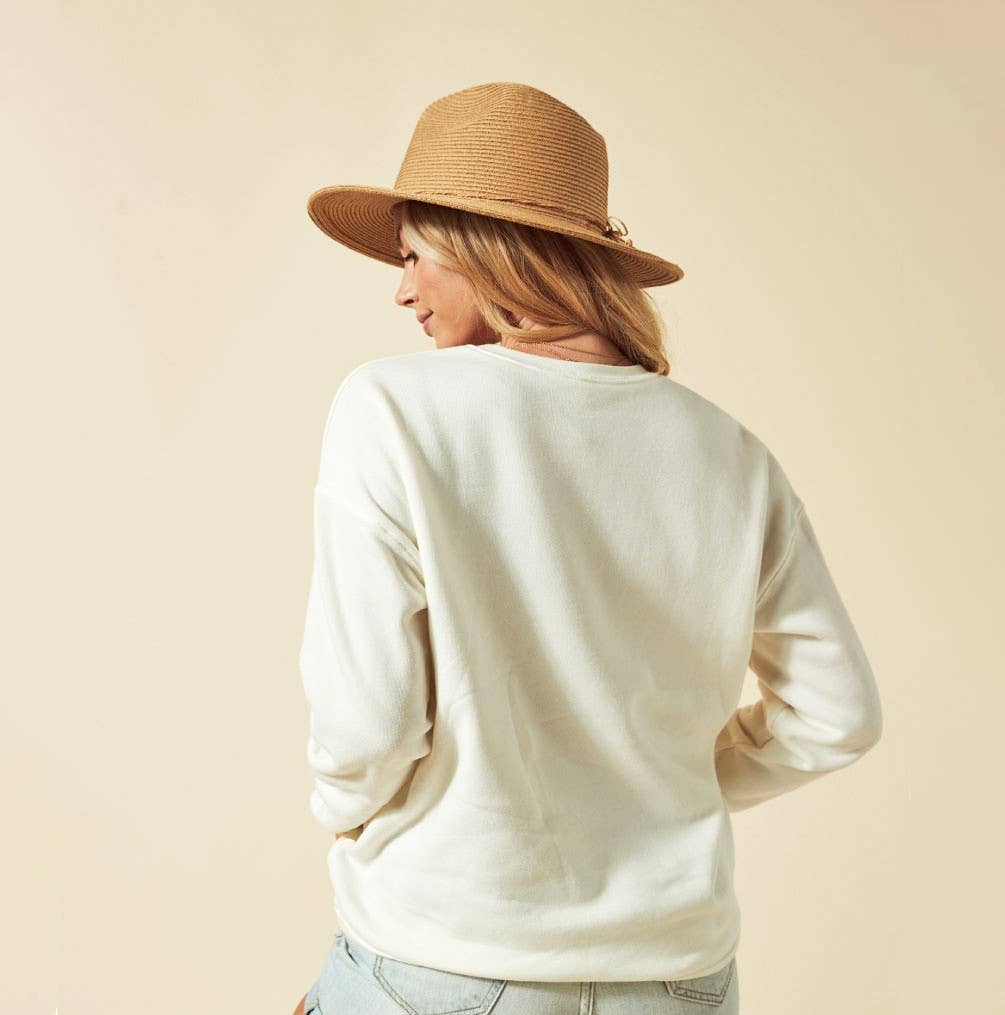 OAT COLLECTIVE - Wholesale Grafisch sweatshirt - Dames - RIVER BUM sweatshirt met grafische print7