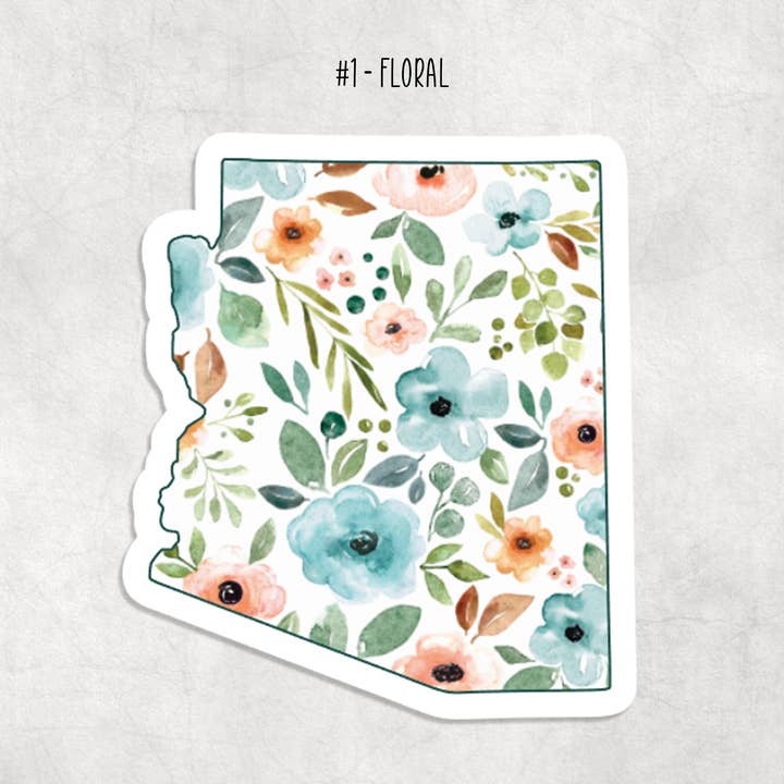 Expression Design Co - Wholesale Sticker - Arizona Stickers1