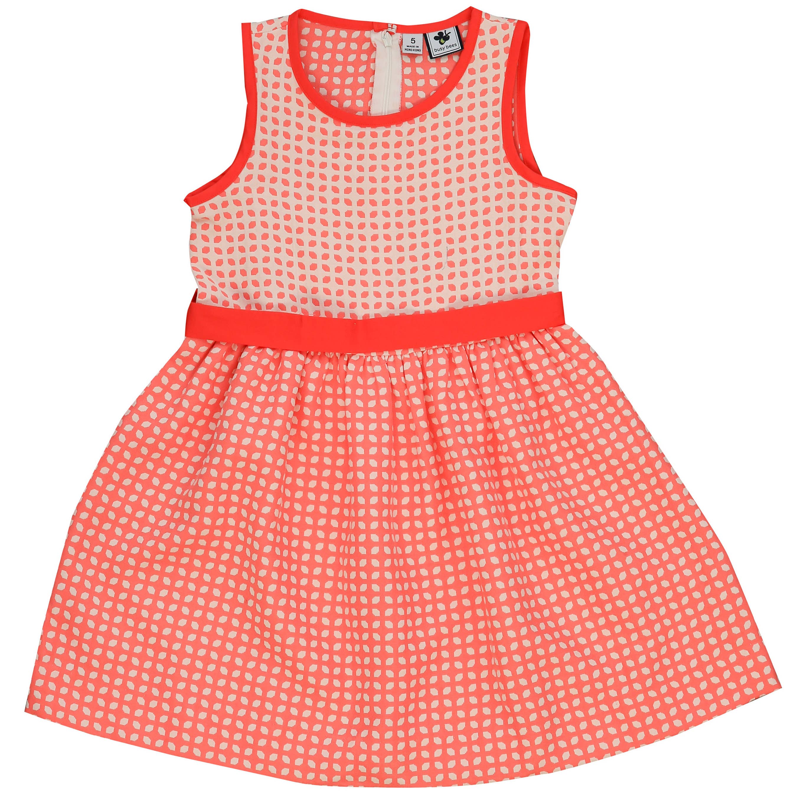Busy Bees Baby Short Sleeve Polo with Collar Sky Blue