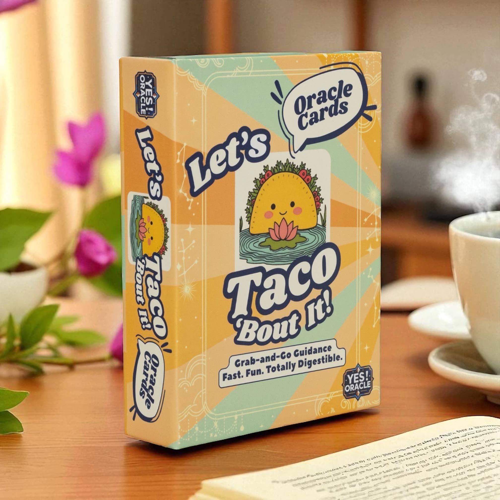 Yes! Oracle - Wholesale Tarot Cards - Let’s Taco ’Bout It Oracle Deck – Fun Divination Yes! Oracle1