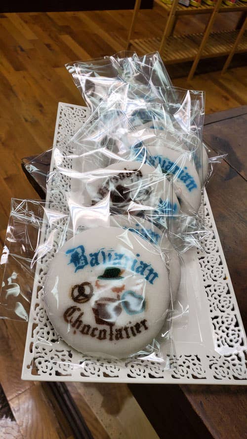 Bavarian Chocolatier & Bakery - Wholesale Cookie - YOUR LOGO! Printed 4 Inch Sugar Cookies - Full Color Direct6