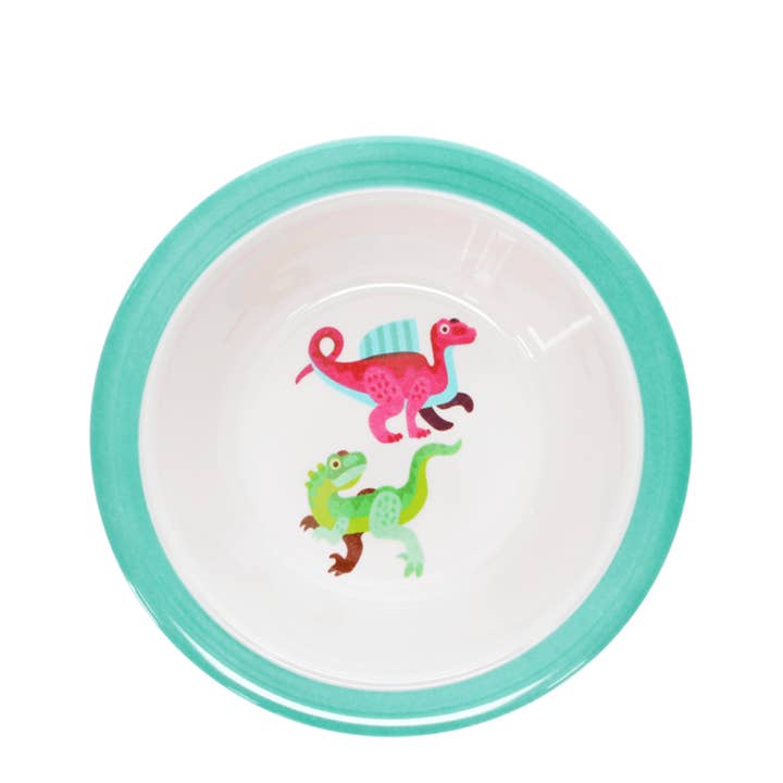 Rex London Melamine Bowl - Baby Dinos for wholesale by Bobangles