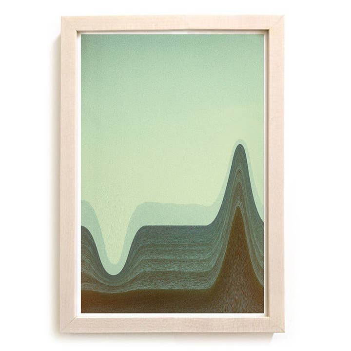 Strandkonsttryck "Djupets Ljud" Surrealistisk Surfserie för wholesale av Matthew Allen Art