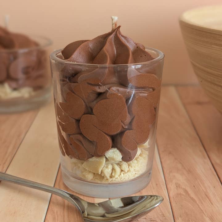 Les bougies Burgondes - Wholesale Novelty Candle - Chocolate hazelnut scented gourmet candle