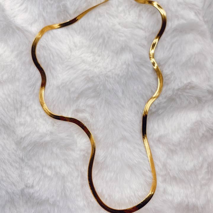 Visgraat ketting voor wholesale door Aurelia Co Jewelry