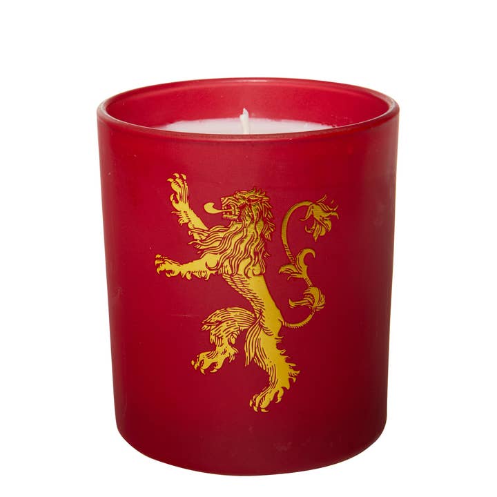 Insight Editions - Wholesale Jar/Filled Candle - Game of Thrones: House Lannister Glass Candle