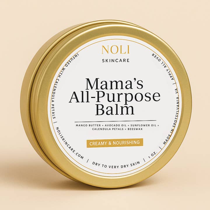 Mama's All-Purpose Balm: Made with Mango Butter and Calendula for wholesale by Noli Skin care