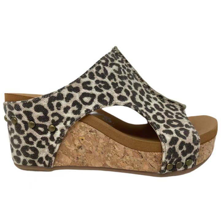 Black White Besito 2 Animal Print Womens Wedge for wholesale on Faire