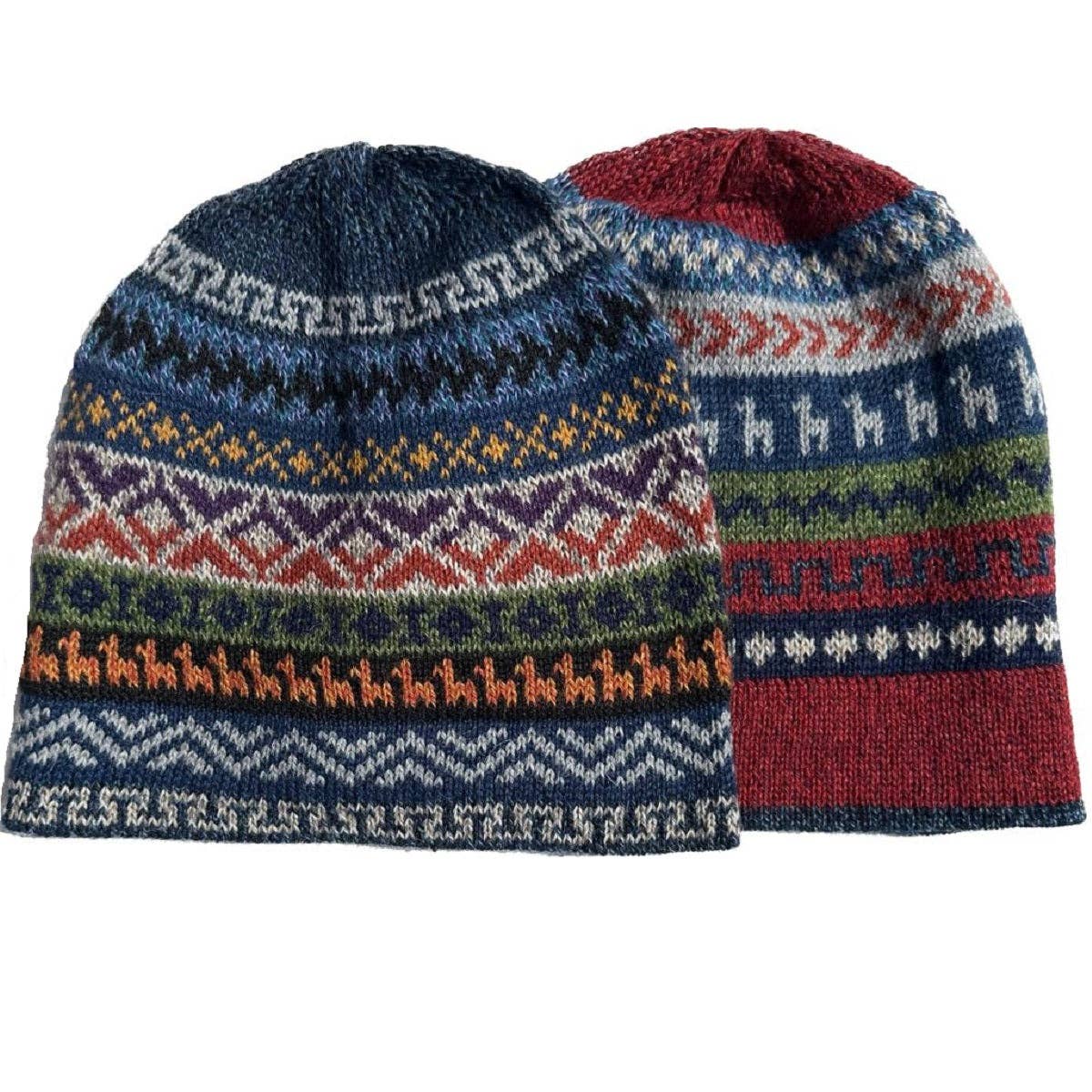 My Comfy Apparel - Wholesale Beanie - Women's - Alpaca Hat - Reversible Beanie Hat Alpaca Blend (HT341)0