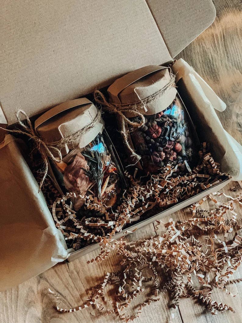 The Coppered Fern - Wholesale Potpourri - Fall Gift Set Simmer Potpourri3