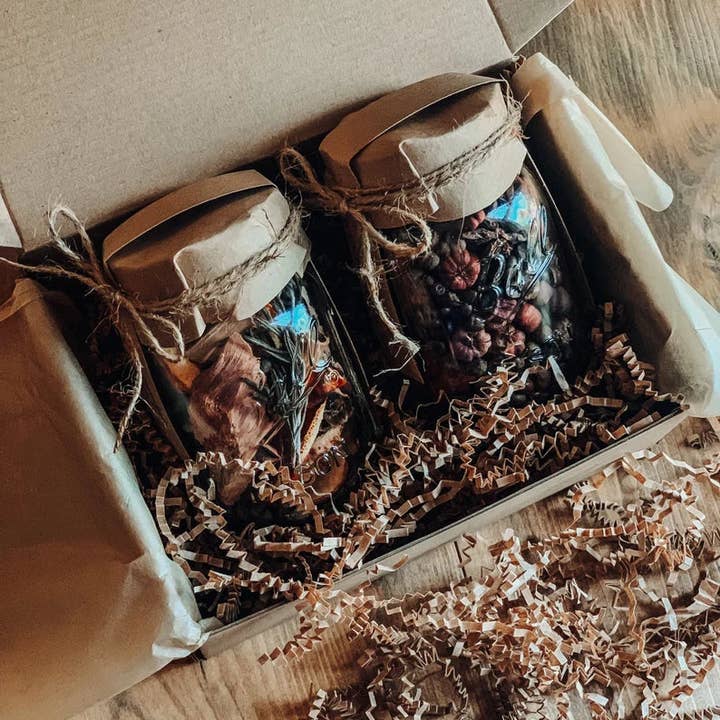 The Coppered Fern - Wholesale Potpourri - Fall Gift Set Simmer Potpourri3