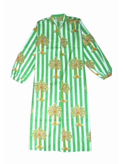 Curiosity Lab - Wholesale Dress - Women's - Night Dress Straight cut long sleeve Indian cotton32