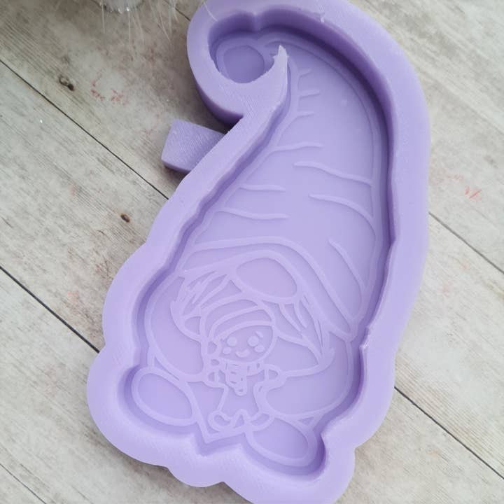The Mould King - Wholesale Craft Supplies - Christmas Gonk Gingerbread Man Wax Melt Silicone Mould4