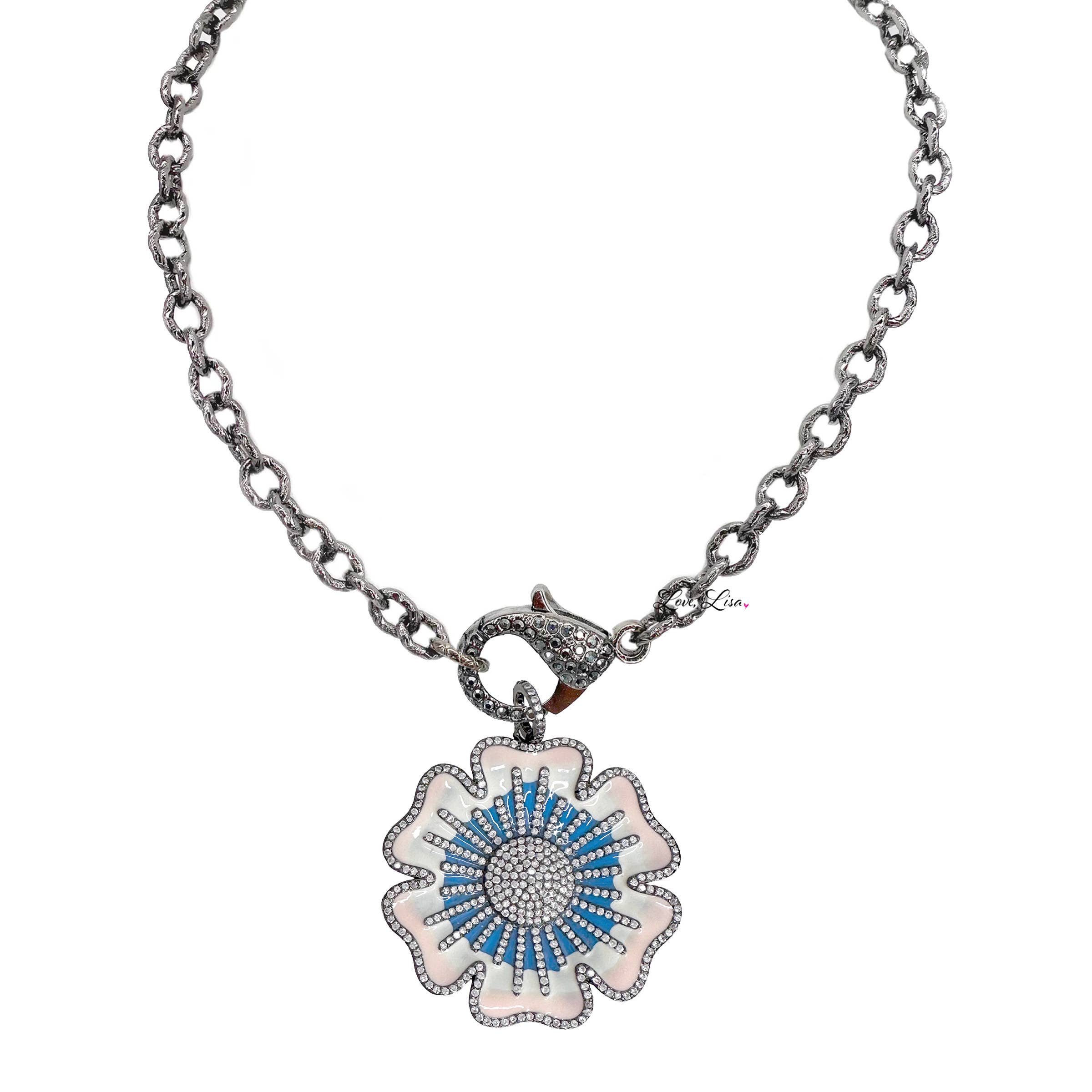 Love, Lisa - Vendita all'ingrosso Collane a catena e maglie - Collana con maglia e chiusura pavé Tina Everyday1