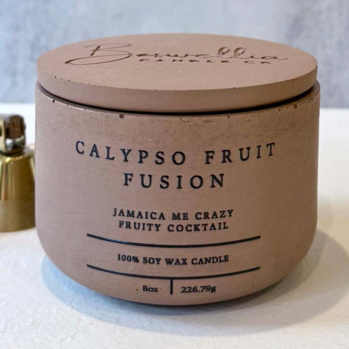 Fusion de Fruits Calypso - Jérémie 29:11 (8oz) pour la vente par Boswellia Candle Co.