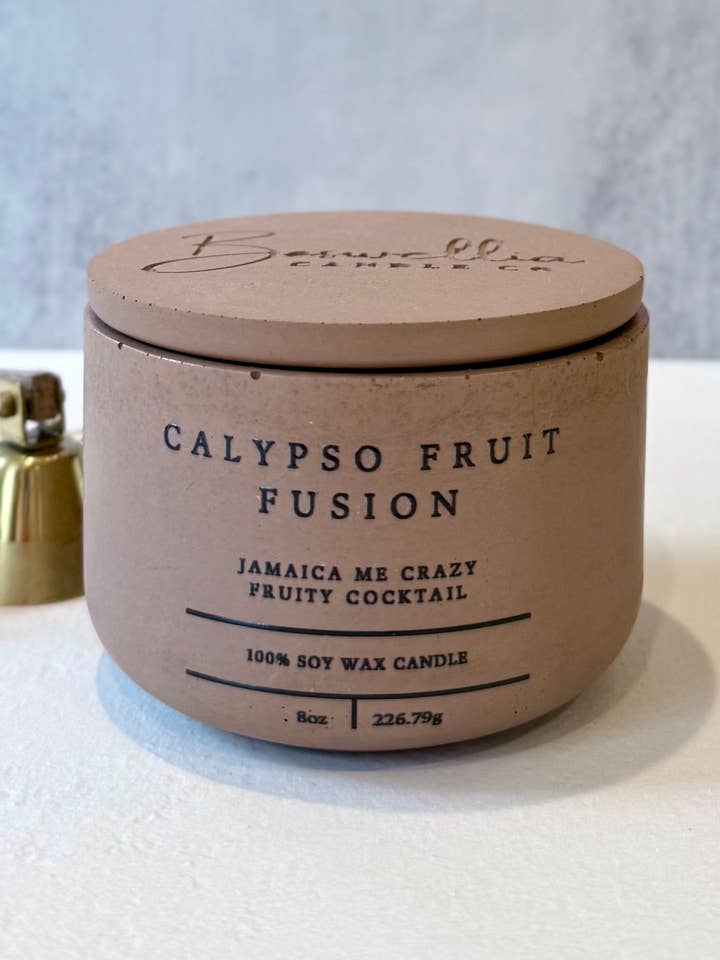 Calypso Fruit Fusion - Geremia 29:11 (8oz) per la vendita all'ingrosso da parte di Boswellia Candle Co.