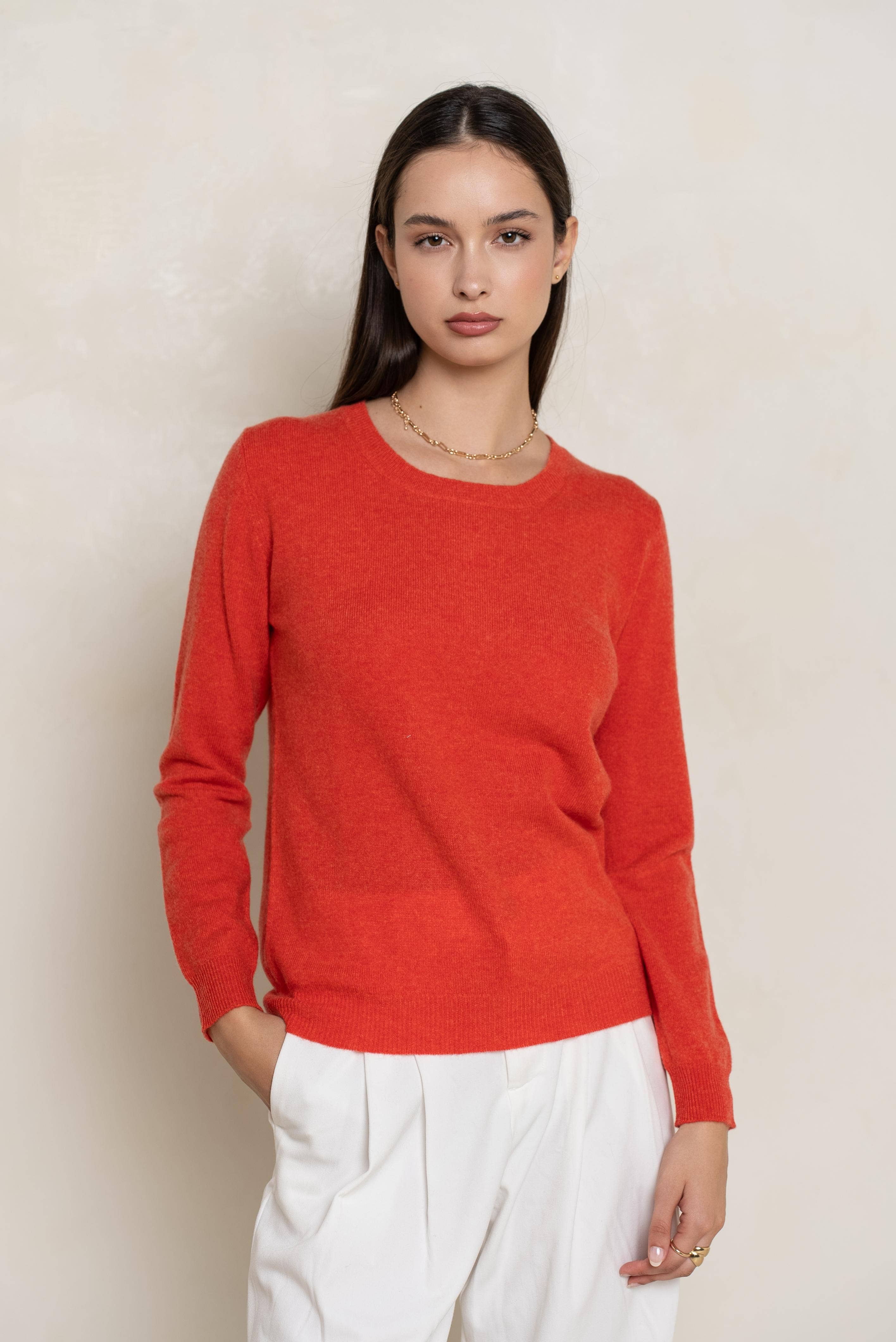 jw.atelier - Wholesale Knit Sweater - Women's - 100% cashmere crew neck sweater16