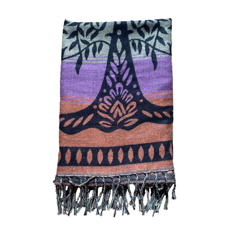 Lakhays Collection Inc. - Wholesale Wrap - Women's - Tree of Life Shawl10