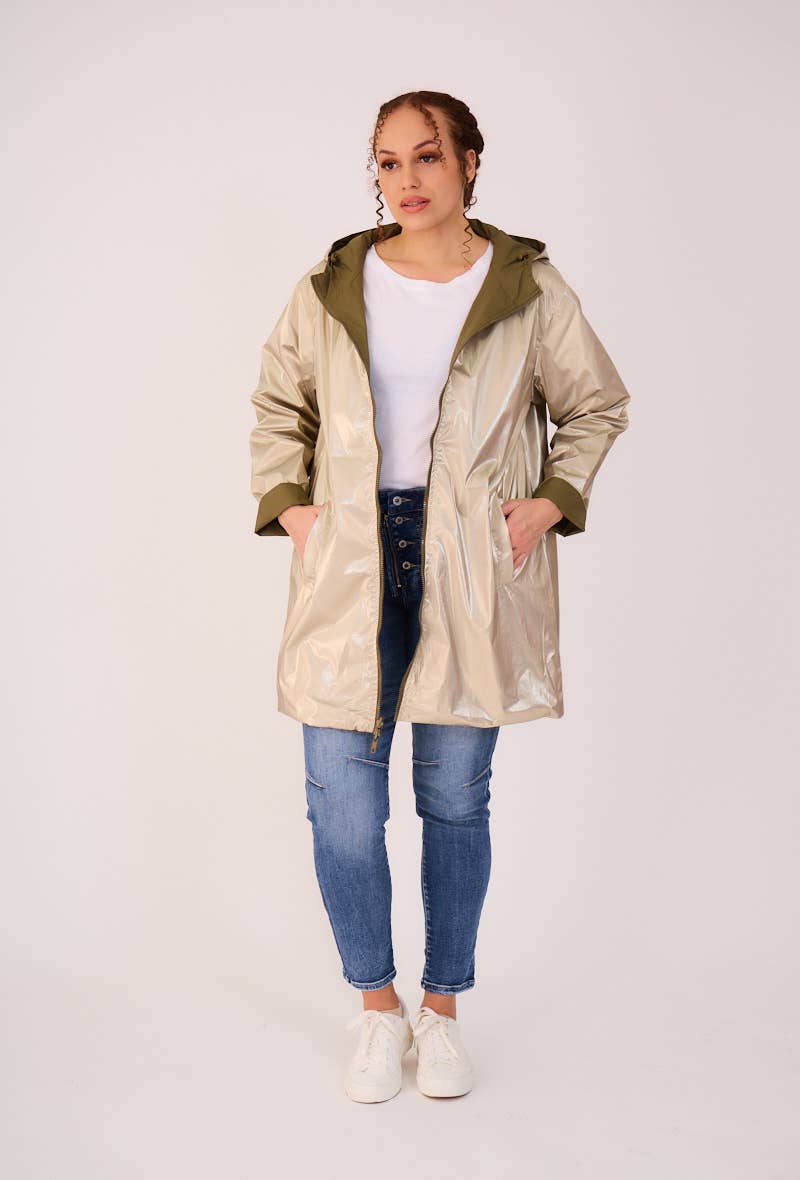 Escandelle Paris - Wholesale Parka - Women's - Mid-length reversible parka - Plus Sizes27