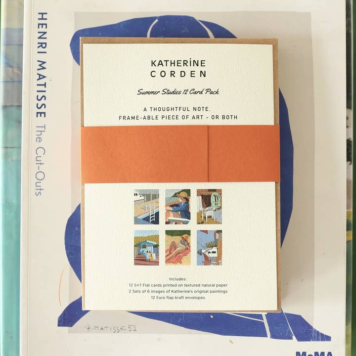Katherine Corden Art - Wholesale Stationery/Notecard Set - Summer Studies 12 Card Pack3