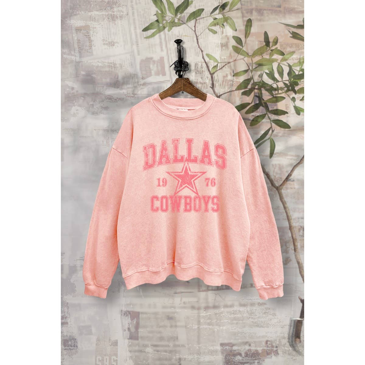 PINK NABI - Wholesale T-Shirt (Graphic) - Women's - P7414 - DALLAS COWBOYS 1976 VINTAGE SWEATSHIRT7