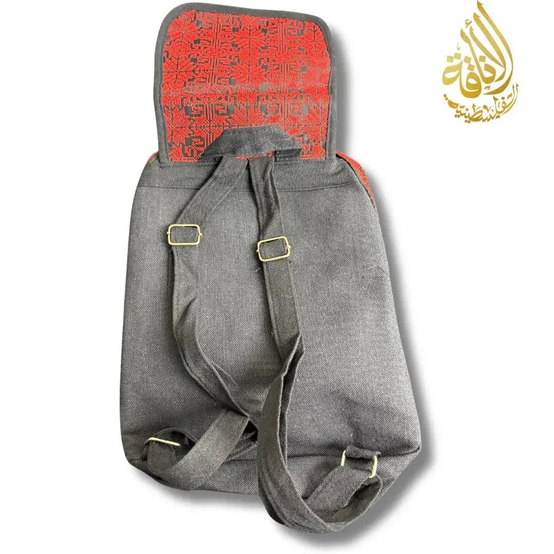 Palestinian Elegance – wholesale Backpack – Women's – Tatreez Designed Small School Bag2