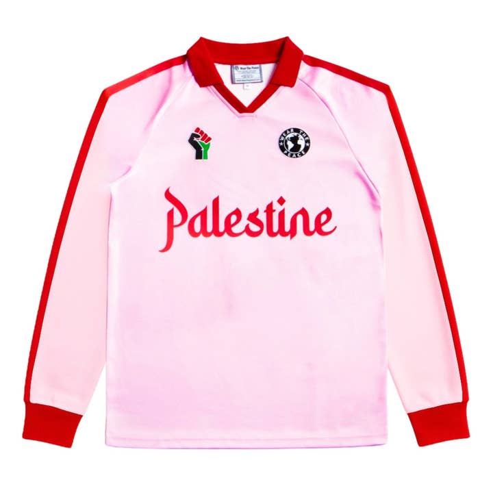 Palestine Long Sleeve Away Jersey for wholesale by Wear The Peace