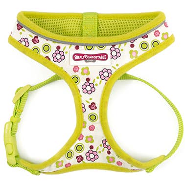 Lime Flowers Dog Harness S 34-45cm for wholesale by Ancol Pet Products Ltd