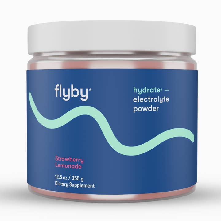 Elektrolytpulver (Erdbeer-Limonade) für den Großhandel von Flyby