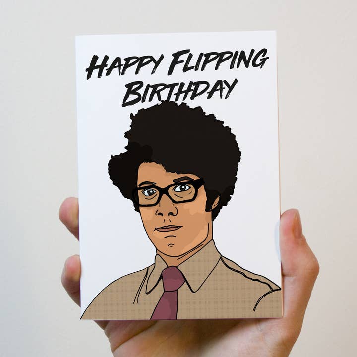 Det Crowd födelsedagskort för wholesale av Freckle and Specs