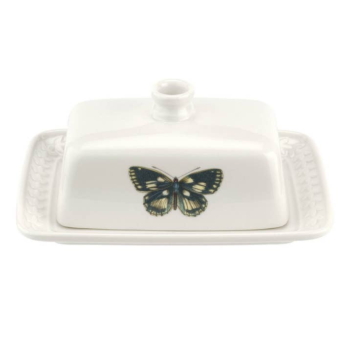 Portmeirion, Spode, Pimpernel, Nacthmann, Wrendale Designs - Wholesale Butter Dish - Portmeirion Botanic Garden Harmony Covered Butter
