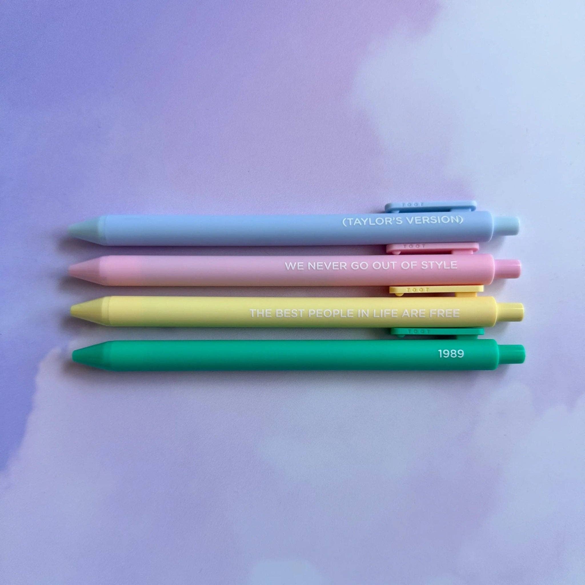 MangoIllustrated – wholesale Pen – 1989 gel pen set4