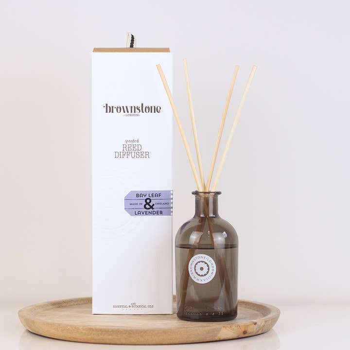 Laurierblad & Lavendel Diffuser - 200ml voor wholesale door Brownstone London