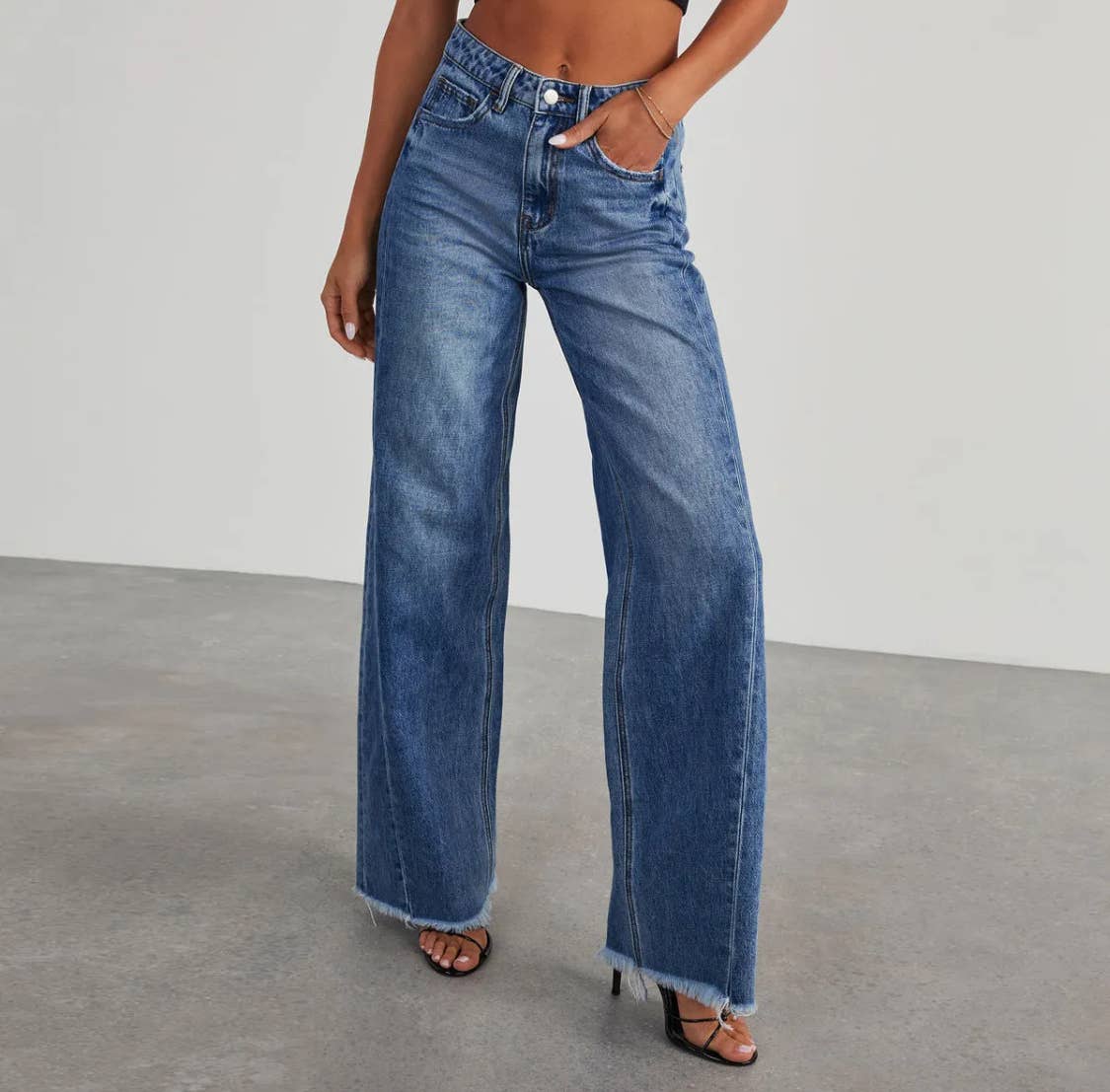 Serenity Collective - Vente Jean – femme - Jeans à jambe droite0