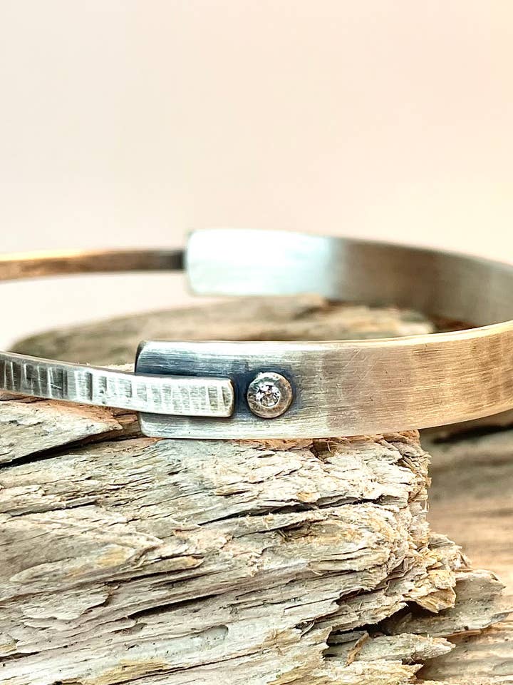 The Pivot Bangle for wholesale by KFinn Designs