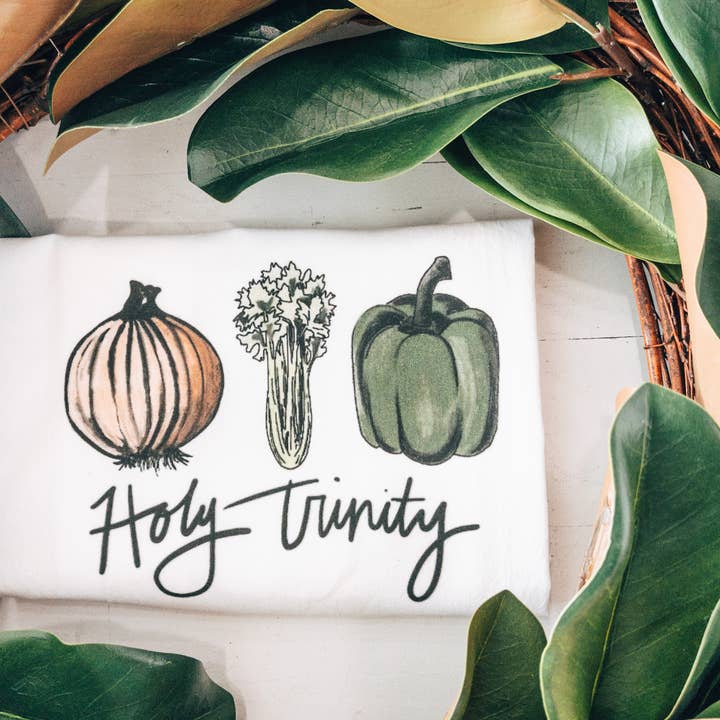 Pelican Provision Co. - Wholesale Tea Towel - Holy Trinity Kitchen Towel2