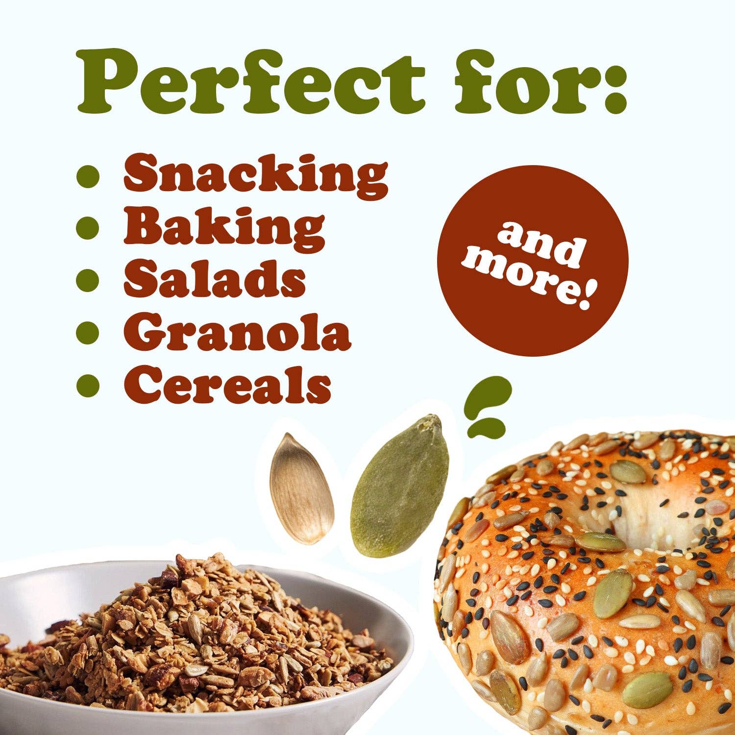 Food To Live - Wholesale Seeds/Kernels - Organic Sprouted Sunflower and Pumpkin Seed Mix with Himalayan Salt - by Food to Live6