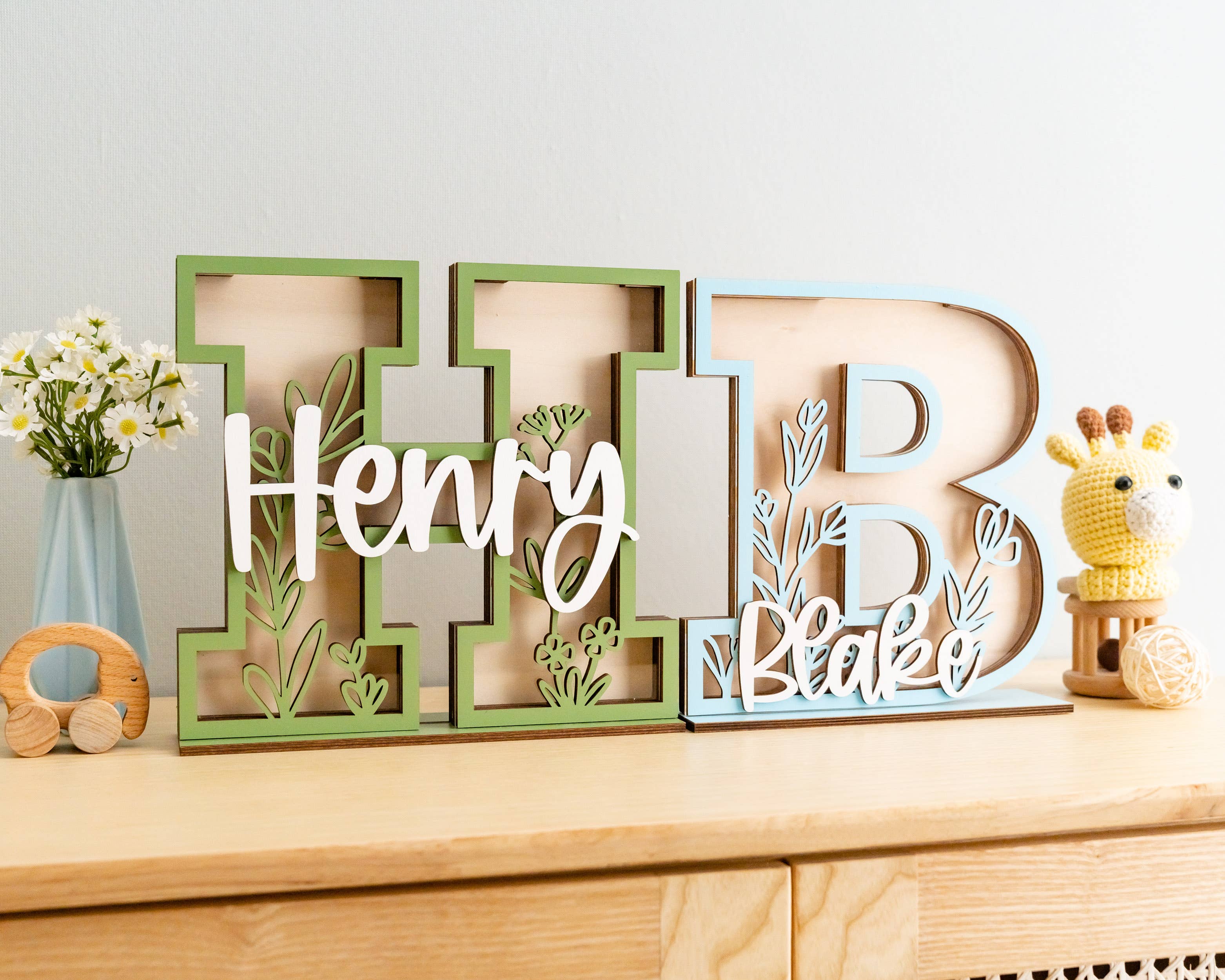 BearCrafts – Mealheiro – Criança e bebé por atacado – Cofrinho de Porquinho com Nome Personalizado - Presente para Crianças E229