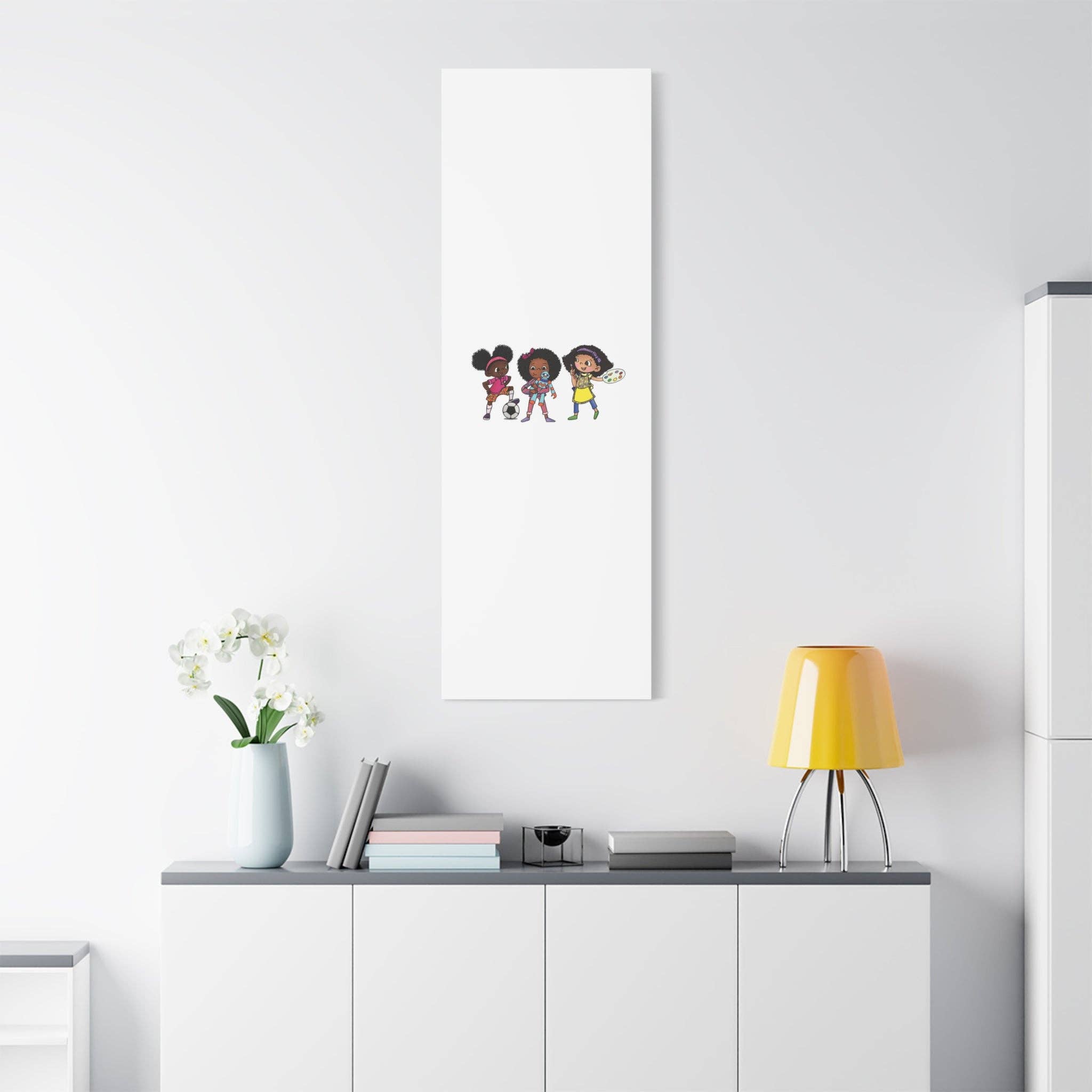 Ikuzi Dolls - Wholesale Art Print - Kids & Baby - Kids' Canvas Wall Art - Playful Characters for Creative Spaces181