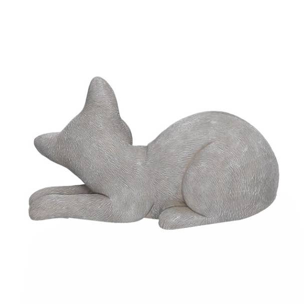 Vacchetti - Wholesale Decorative Figurine - Gray Resin Cat CM19x11.5h14.50